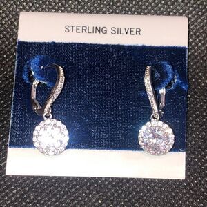 STERLING Silver 925 Dangle Drop Earrings